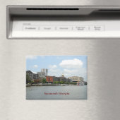 Aimant Carte postale Savannah Georgia (In Situ (Lave-vaisselle))