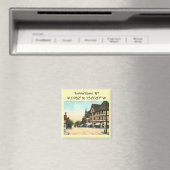 Aimant Carte Tarrytown NY Coordonnées Style Vintage (In Situ (Lave-vaisselle))