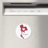 Aimant Carte Thaïlande (In Situ (Lave-vaisselle))