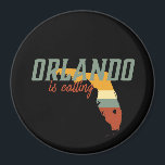 Aimant Carte vintage Retro Orlando Florida USA City<br><div class="desc">Vintage et rétro style Orlando Florida ville marchandises pour ceux qui vivent dans cette ville, FL natif, citoyen fier et résident de cet endroit spécial appelé la maison. Marchandises cool avec soixante-dix vibe. Un souvenir parfait pour les touristes en vacances, voyageant aux Etats-Unis. Grand cadeau pour ceux qui sont nés...</div>