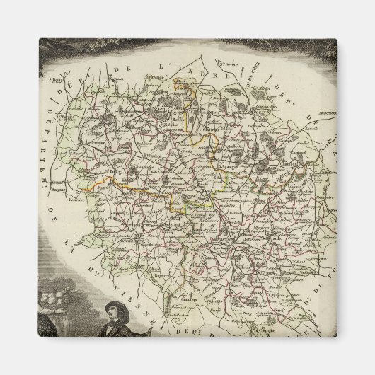 Aimant Cartes d'creux (Devant)