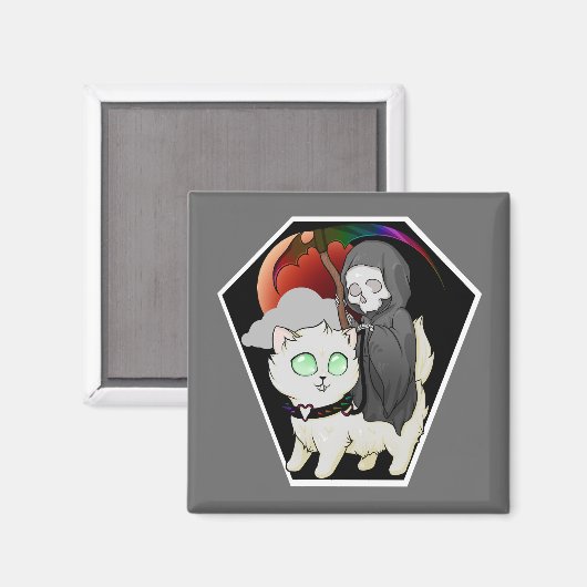 Aimant Cartes de décès (Recto/Verso)