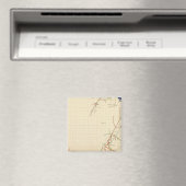 Aimant Cartes de la mine Comstock Numéro VII (In Situ (Lave-vaisselle))