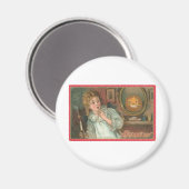 Aimant Cartes de voeux Halloween vintage Affiches classiq (Recto/Verso)