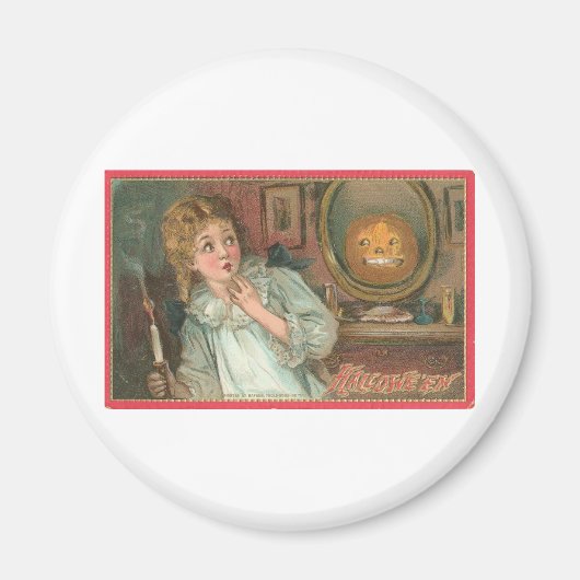 Aimant Cartes de voeux Halloween vintage Affiches classiq (Devant)