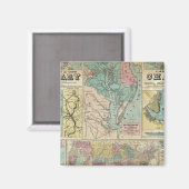 Aimant Cartes militaires de la campagne HH Lloyd (Recto/Verso)