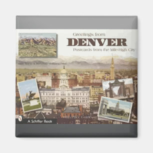 Aimant Cartes postales de Denver de la Mille-Haute ville,