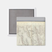 Aimant Cartes topographiques composites IV (Recto/Verso)