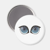 Aimant Carton Blue Eyes (Recto/Verso)