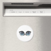 Aimant Carton Blue Eyes (In Situ (Lave-vaisselle))
