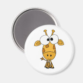 Aimant Carton de la Giraffe BA-Funny (Recto/Verso)
