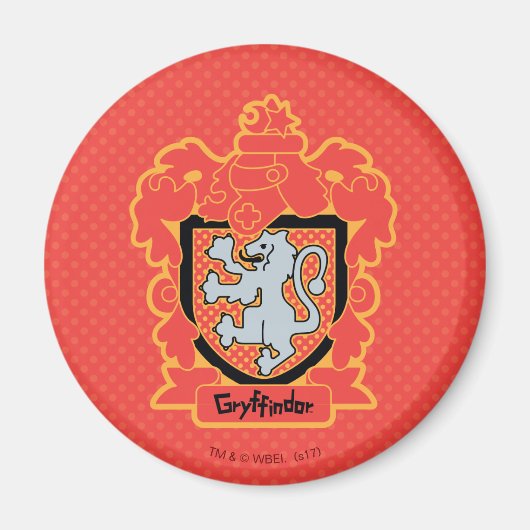 Aimant Carton Gryffindor Crest (Devant)
