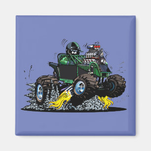 Aimant Cartoon buggy
