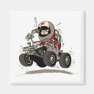 Aimant Cartoon Buggy