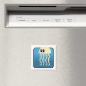 Aimant Cartoon Jellyfish (In Situ (Lave-vaisselle))