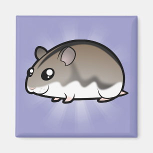 Aimant Cartoon Nwarf Hamster