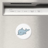 Aimant Cartoon personnalisé Bébé Dauphin (In Situ (Lave-vaisselle))