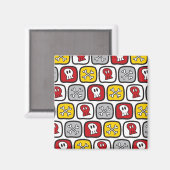 Aimant Cartoon Pirate / Skeleton Skulls & Bones Fun Kid's (Recto/Verso)