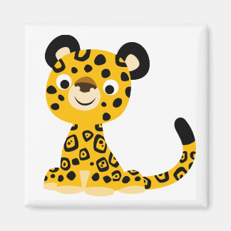 Aimant Cartoon sympa Jaguar