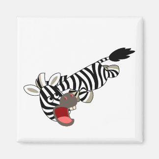 Aimant Cartoon Zebra