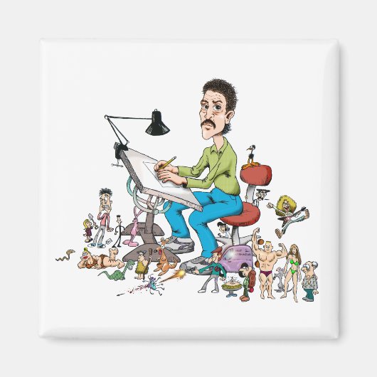 Aimant Cartooniste (Devant)