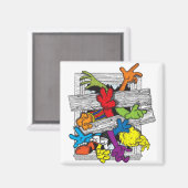 Aimant Cartoons Attack (Recto/Verso)