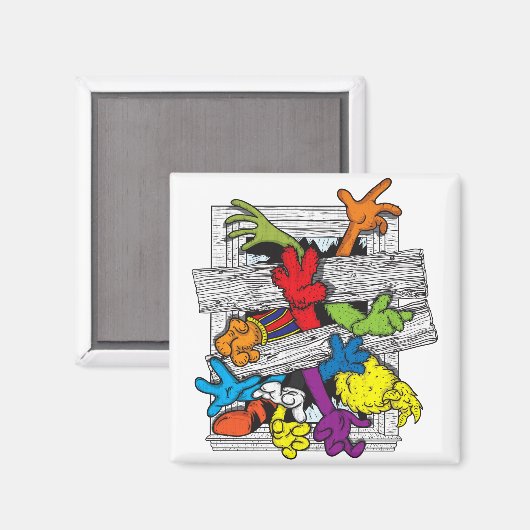 Aimant Cartoons Attack (Recto/Verso)