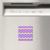 Aimant Cartouche Zigzie (jaune, violet et rose) (In Situ (Lave-vaisselle))