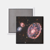 Aimant Cartwheel Galaxy JWST James Webb Télescope spatial (Recto/Verso)