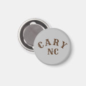 Aimant Cary, Caroline du Nord (Recto/Verso)
