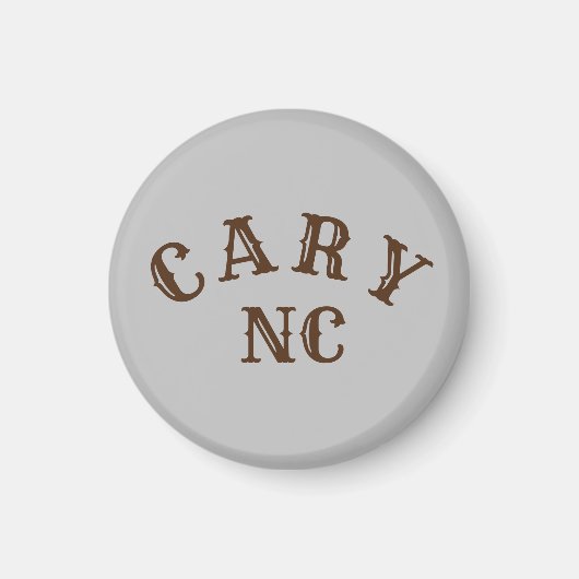 Aimant Cary, Caroline du Nord (Devant)