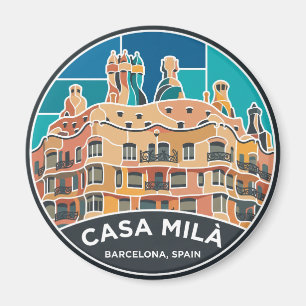 Aimant Casa Milà Espagne