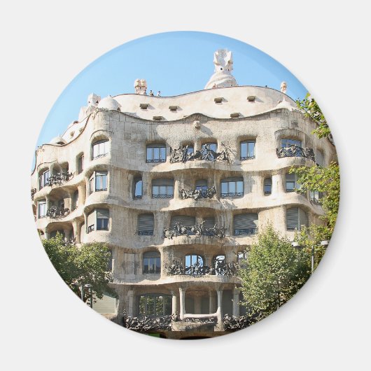 Aimant Casa Mila La Pedrera (Devant)