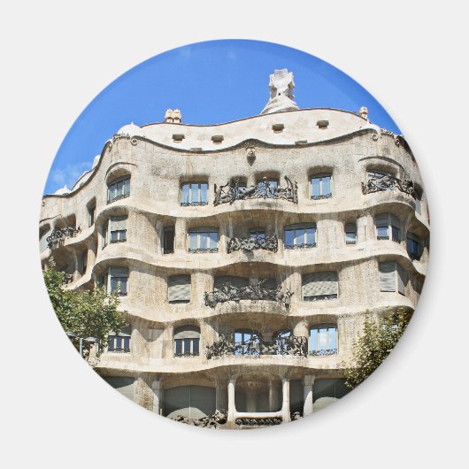 Aimant Casa Mila La Pedrera (Devant)