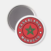 Aimant Casablanca Maroc (Recto/Verso)