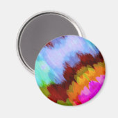 Aimant Cascade aquarelle, nature 2 (Recto/Verso)