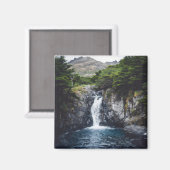 Aimant Cascade dans la forêt (Recto/Verso)