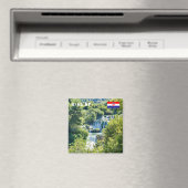 Aimant Cascade dans le Parc national de Krka - Dalmatie,  (In Situ (Lave-vaisselle))