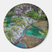 Aimant Cascade de cascade du parc des lacs Plitvice (Devant)