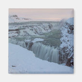 Aimant Cascade de Gullfoss en Islande (Devant)
