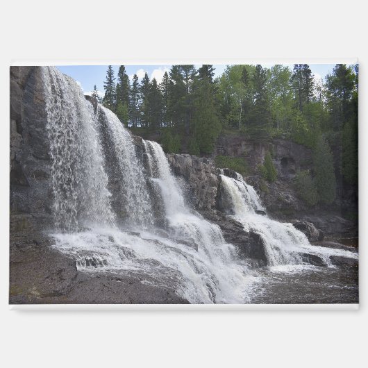 Aimant Cascade de la rive nord du Michigan (Recto)