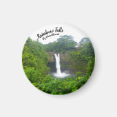 Aimant Cascade de Rainbow Falls Big Island Hilo Hawaii (Devant)