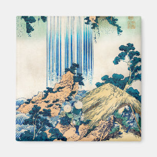 Aimant Cascade de Yoro province de Mino par Katsushika Ho