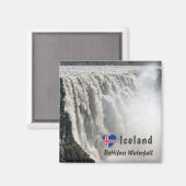 Aimant Cascade Dettifoss - Vatnajokull NP - Islande (Recto/Verso)