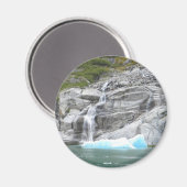 Aimant Cascade et Iceberg Alaska Passage intérieur (Recto/Verso)