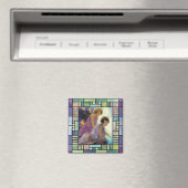 Aimant "Cascade", par Maxfield Parrish (In Situ (Lave-vaisselle))