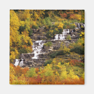 Aimant Cascade sous le mont Cannon dans le parc national