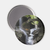 Aimant Cascades à Watkins Glen, New York (Recto/Verso)