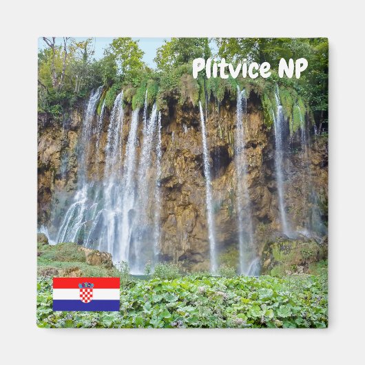 Aimant Cascades dans le Parc National de Plitvice - Croat (Devant)