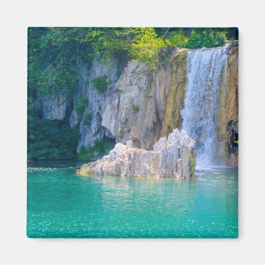Aimant Cascades dans le parc national Plitvice en Croatie (Devant)